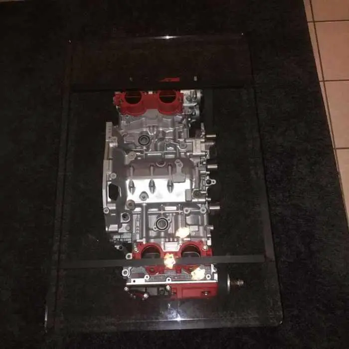 This Guy Turned His Smashed Car's Engine Into An Epic Coffee Table -16