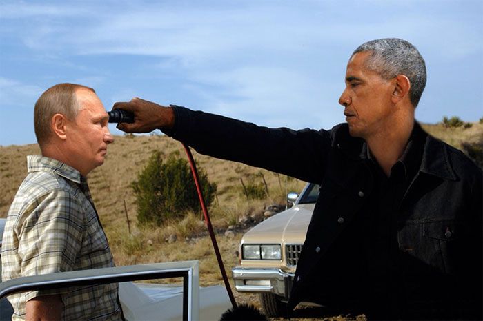 Obama And Putin’s Hilarious Death Stare Gets Trolled By Photoshoppers-05
