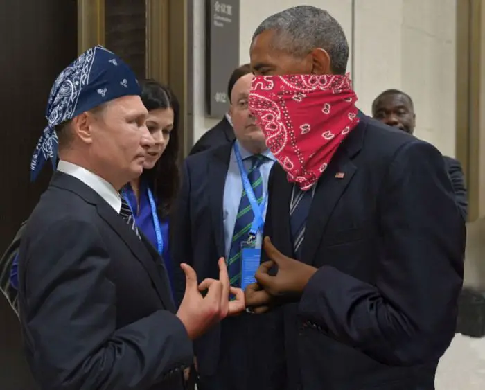 Obama And Putin’s Hilarious Death Stare Gets Trolled By Photoshoppers-11
