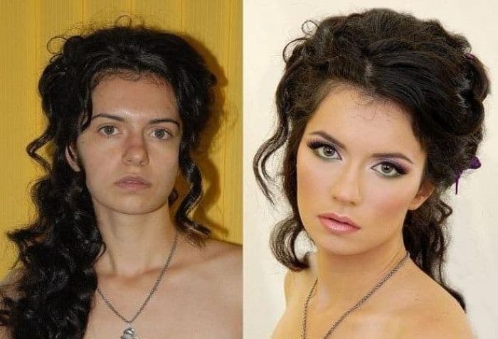 58 With and Without Makeup Pictures of Girls That Will Shock You - 50