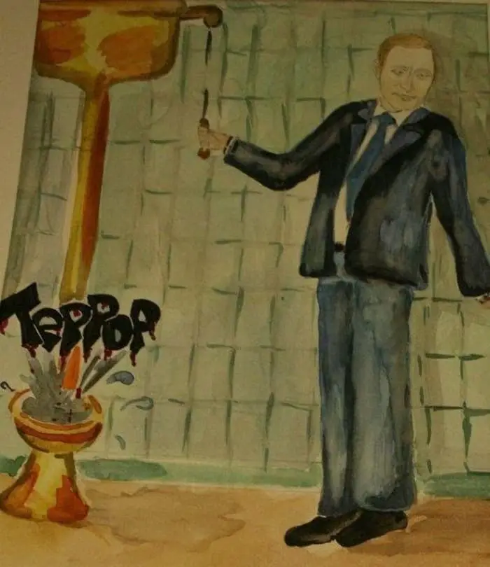 27 Funny Drawings of Putin By Russian Kids Will Make You LOL -20