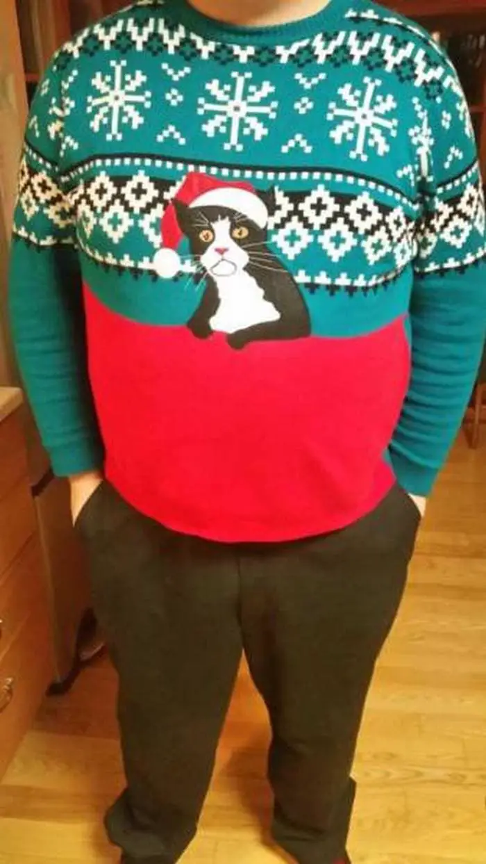 30+ Funniest Christmas Sweaters That You Don't Like To Wear-16