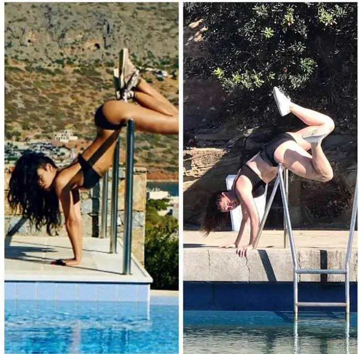 Woman Ridiculously Recreates Celebrity Instagram Photos (49 Pics)-45