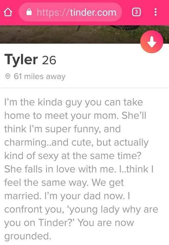 60+ Funny Tinder Profiles That Will Make You Look Again-16